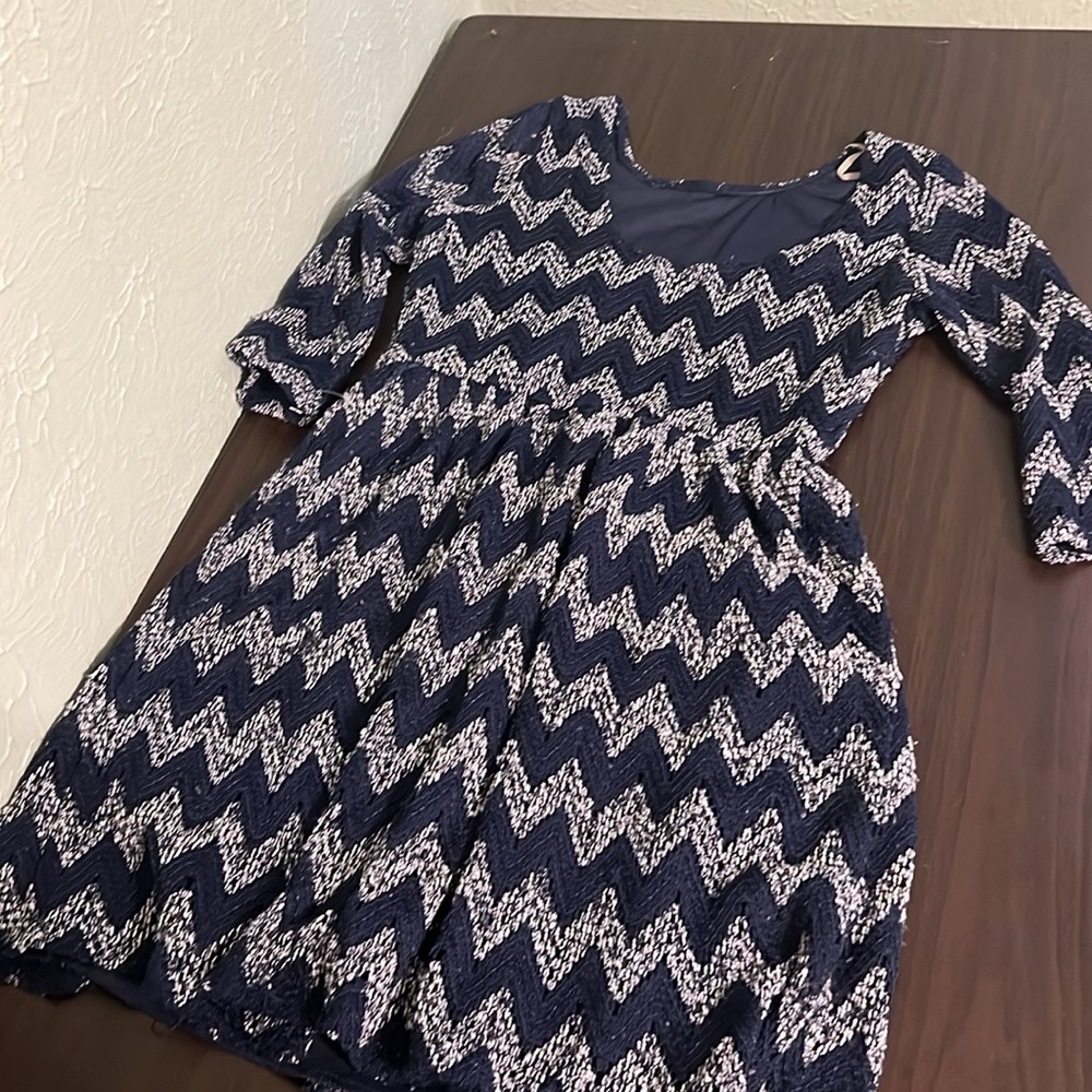 Ruby Rox navy dress size small - Picture 3 of 4